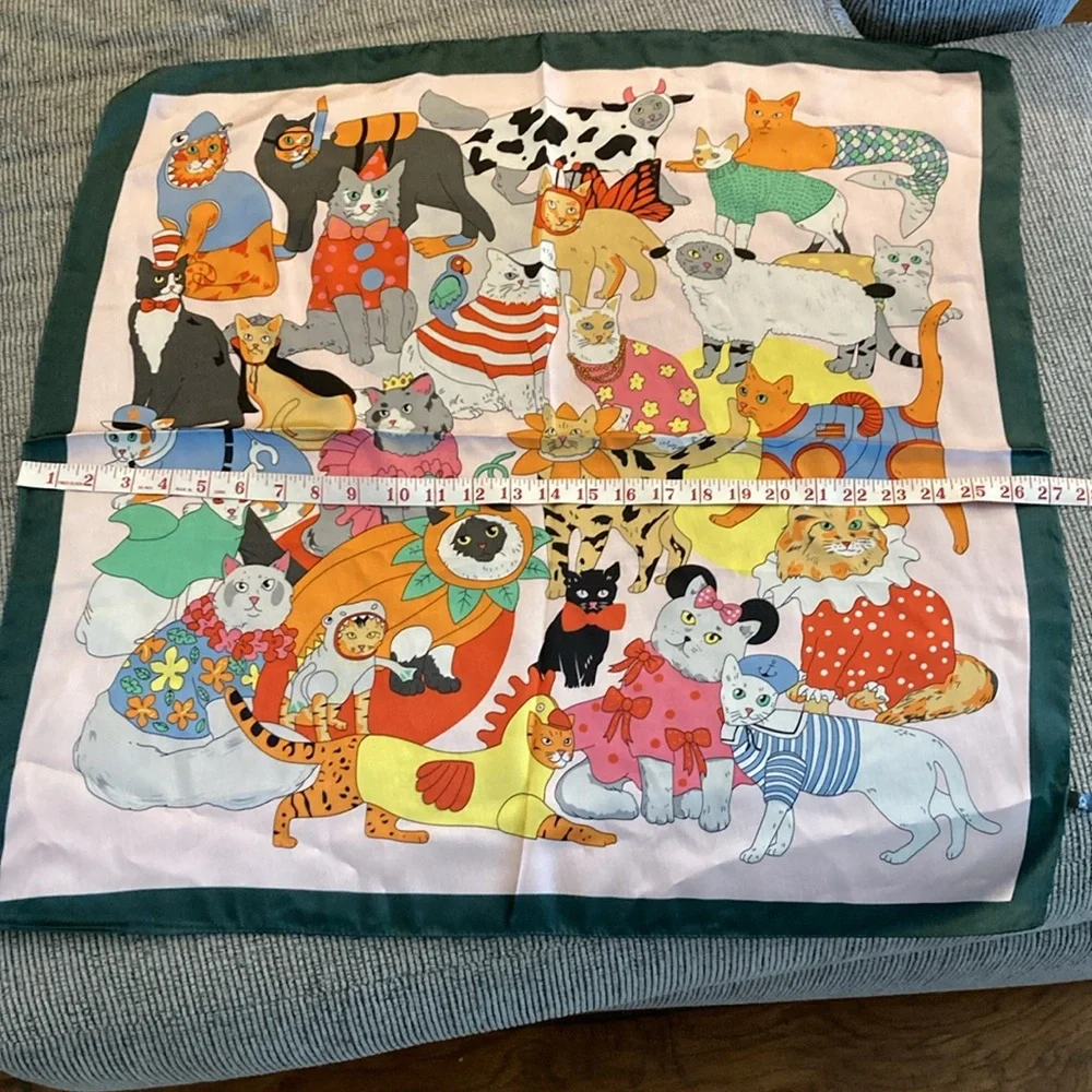 None cat scarf